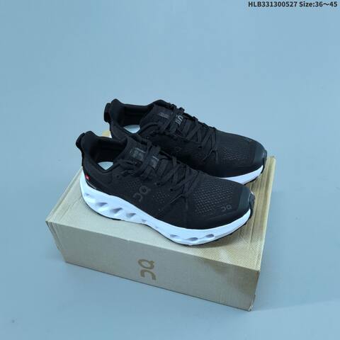 On Cloudsurfer Trail Grey Black Or White EU 36-45 Trail Shoe Trail Running Sneakers - Unisex (BS-69512)
