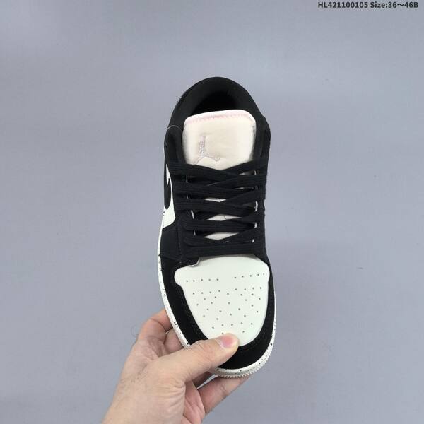 Nike Air Jordan 1 Low black/white 36-46 casual