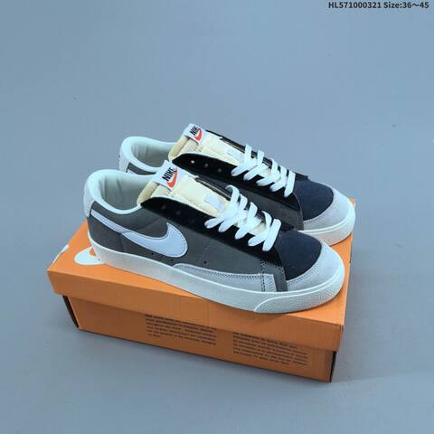 Nike Blazer Low 77 VNTG White Blue Sail EU 36-45 Skate Shoe - Unisex (BS-61226)