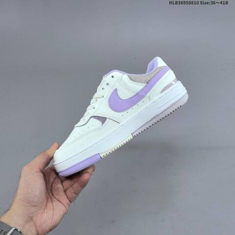 Nike Gamma Force White Navy Blue Teal Cream EU 36-45 Skate Shoe - Unisex (BS-59884)