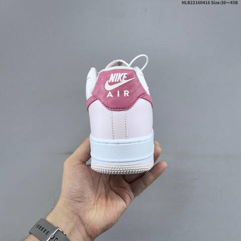 Nike Air Force 1 07 Light Pink Dark Pink White EU 36-45 Sneaker - Unisex (BS-60702)