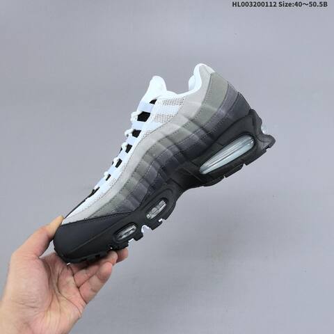Nike Air Max 95 OG Black Grey White EU 40-50 5 Sneaker - Men's (BS-62041)