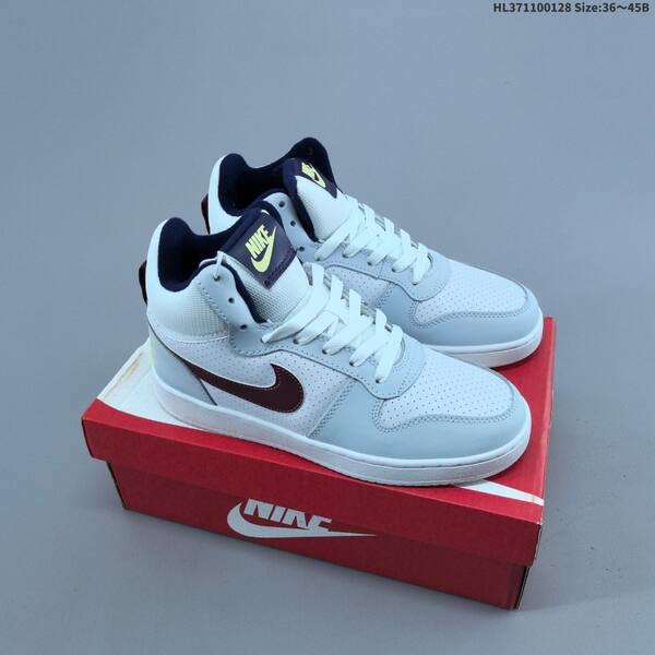 Nike Court Borough Mid white grey blue EU 36-45 sneaker