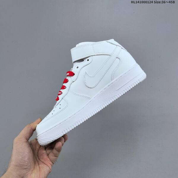 Nike Air Force 1 Mid 07 Supreme FZ8784 white black red EU 36-45 sneaker