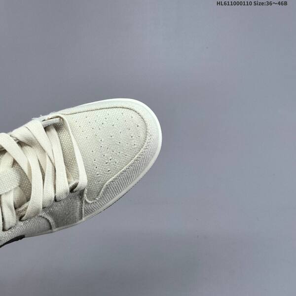 Nike Air Jordan 1 Low white/black 36~46B casual