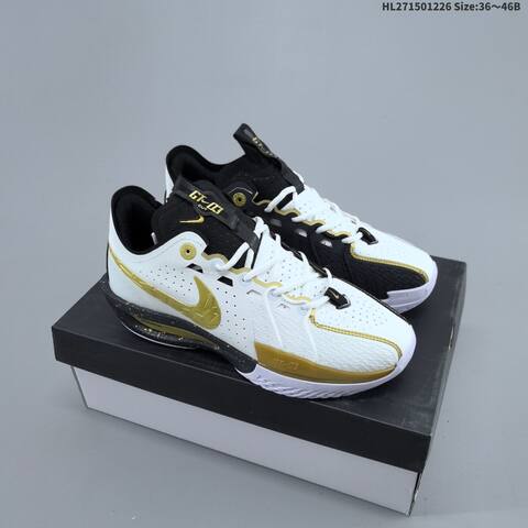 Nike Air Zoom G T Cut 3 EP White Black Gold Pink EU 36-46 Basketball Shoe - Unisex (BS-62424)
