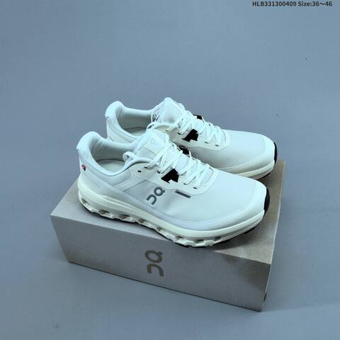 On Running Cloudvista 2 Waterproof Off White Cream Black EU 36-46 Trail Shoe Trail Running Sneakers - Unisex (BS-69628)