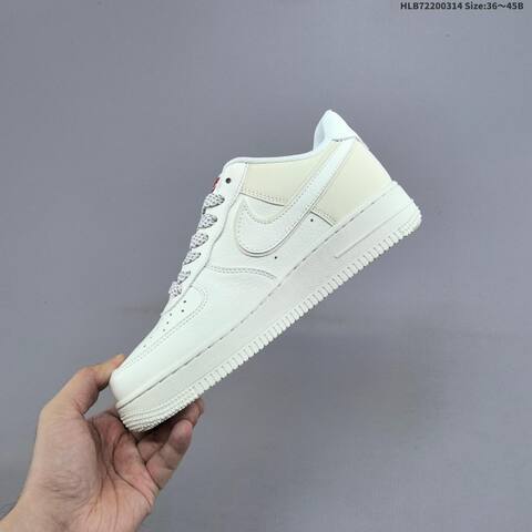 Nike Air Force 1 Low Off White Red Black EU 36-45 Sneaker - Unisex (BS-61324)