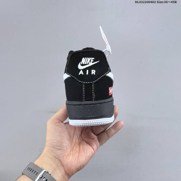 Nike Air Force 1 07 Low Supreme black white red blue EU 36-45 sneaker