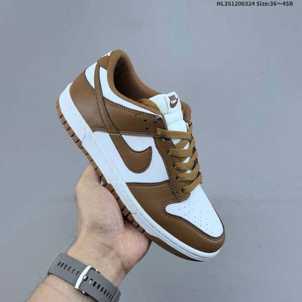 Nike SB Dunk Low white brown EU 36-45 skate shoe