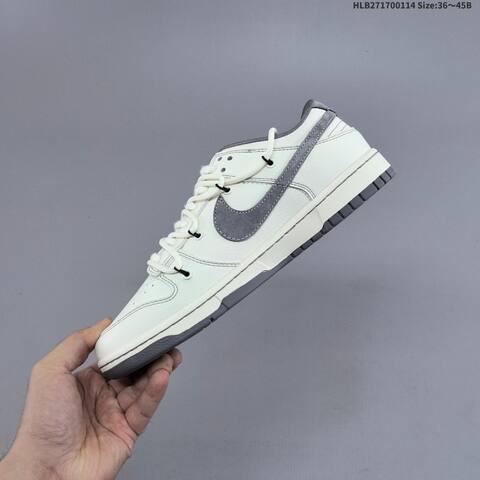 Nike Dunk SB Low Supreme Off White Navy Grey Red EU 36-45 Skate Shoe - Unisex (BS-61999)