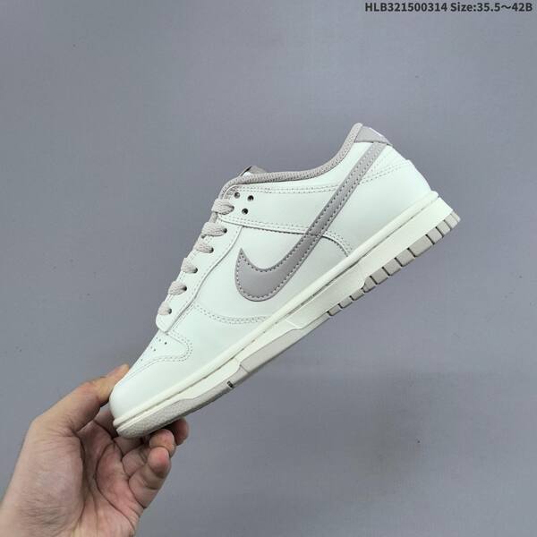 Nike SB Dunk Low off white light grey sail 35 5 42 skate shoe
