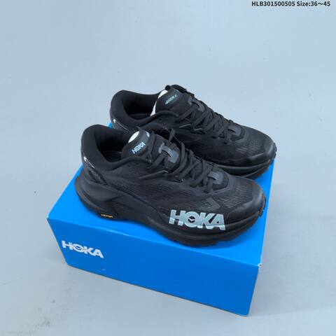 HOKA Mafate X Coral Orange White Black Green EU 36-45 Trail Shoe Trail Running Sneakers - Unisex (BS-69346)