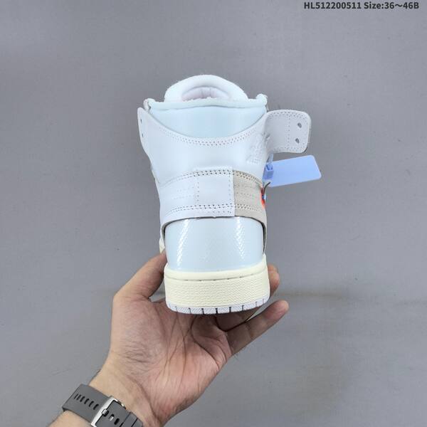Jordan Off-White x Air Jordan 1 Retro High OG White/White EU 36-46 basketball