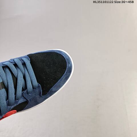 Nike SB Dunk Low Navy Black Red White Olive EU 36-45 Skate Shoe - Unisex (BS-63254)