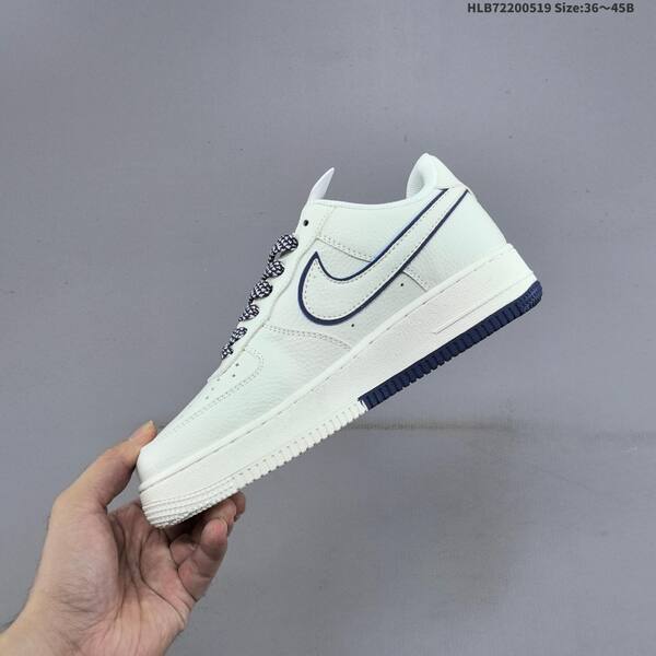 Nike Air Force 1 07 Low Supreme off white navy blue red EU 36-45 sneaker