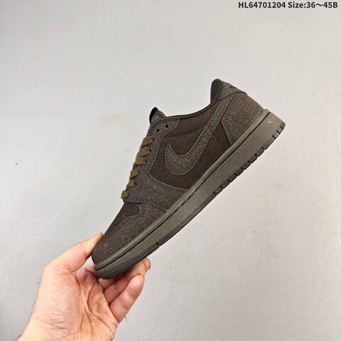 Nike Air Jordan 1 x Travis Scott AIR JORDAN DO5442-202 36 36 5 37 5 38 3 Lifestyle - Women's (BS-67546)