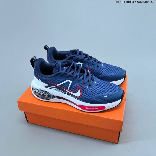 Nike Air Zoom Winflo V2 dark grey black white orange EU 40-45 running shoe