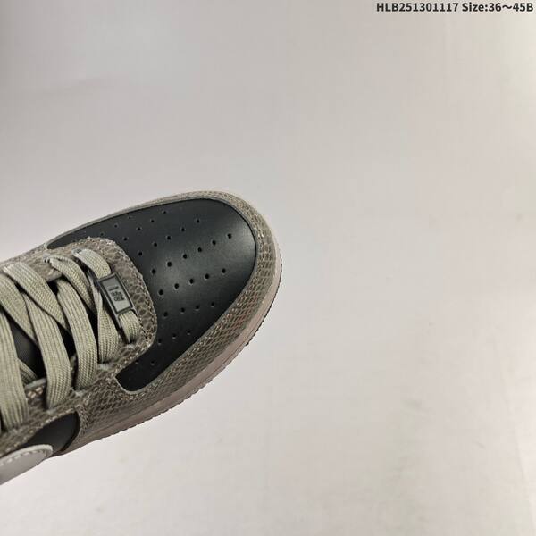 Nike Air Force 1 07 black grey taupe EU 36-45 sneaker