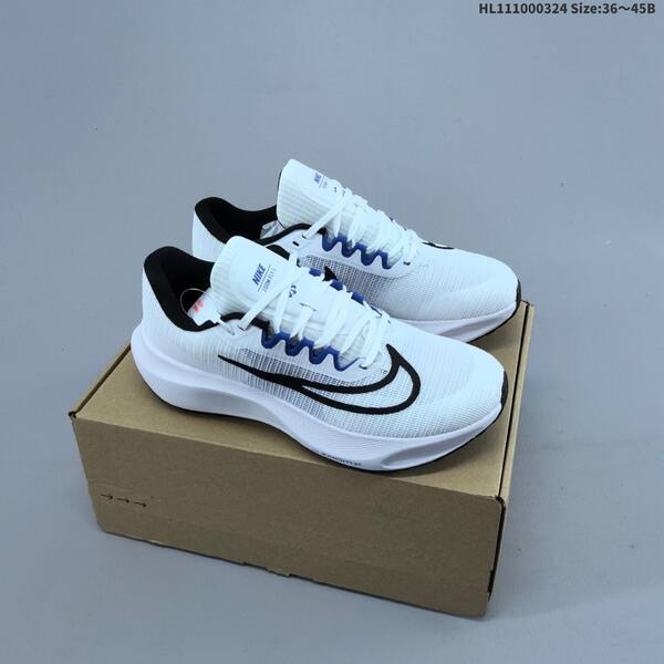 Nike Zoom Fly 5 black white light blue grey EU 36-45 running shoe