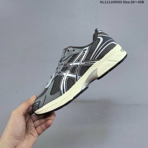 ASICS GEL-1130 Dark Grey Silver Cream Black EU 36-45 Running Shoe Running Sneakers - Unisex (BS-68858)
