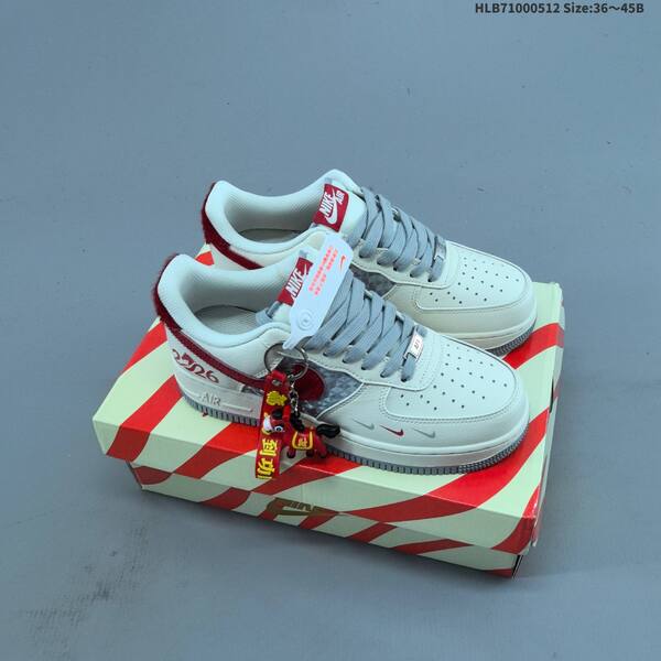Nike Air Force 1 07 Low Year of the Horse 2026 Sail Burgundy Gold Khaki Brown Red EU 36-45 sneaker