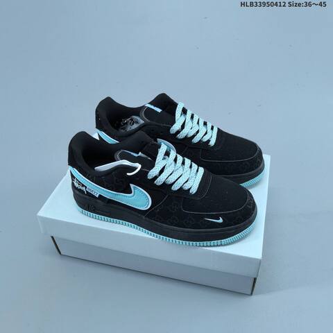 Nike Air Force 1 07 Grey Black White Gum EU 36-45 Sneaker - Unisex (BS-60800)