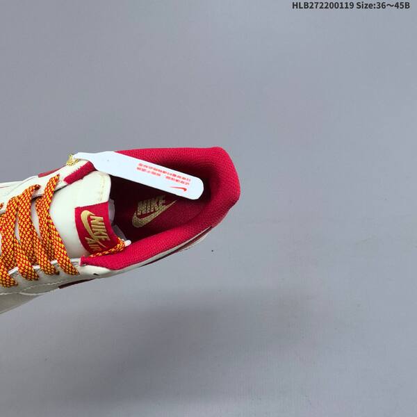 Nike Air Force 1 07 Low off white red gold orange EU 36-45 sneaker