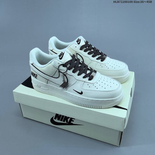 Nike Air Force 1 07 white gray black EU 36-45 sneaker