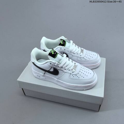 Nike Air Force 1 07 Grey Black White Gum EU 36-45 Sneaker - Unisex (BS-60800)