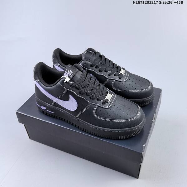 Nike Air Force 1 07 black white beige EU 36-45 sneaker