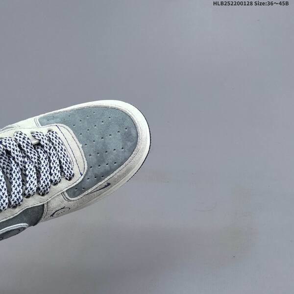 Nike Air Force 1 07 LV8 light grey grey blue white EU 36-45 sneaker