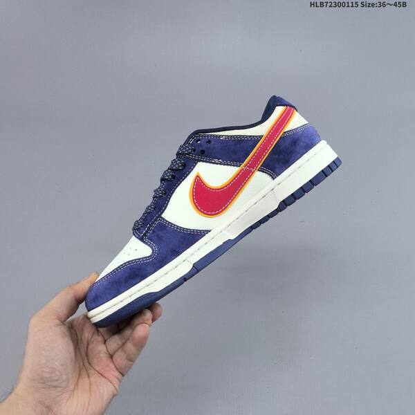 Nike SB Dunk Low Retro DIY white navy red black EU 36-45 skate shoe