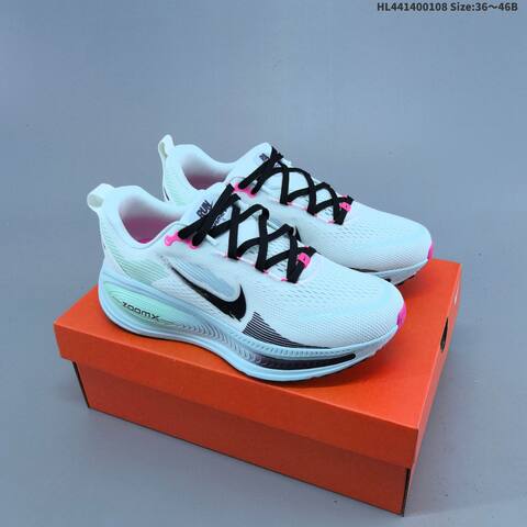 Nike Vomero 18 White Black Pink Mint Light Blue EU 36-46 Running Shoe - Unisex (BS-62145)