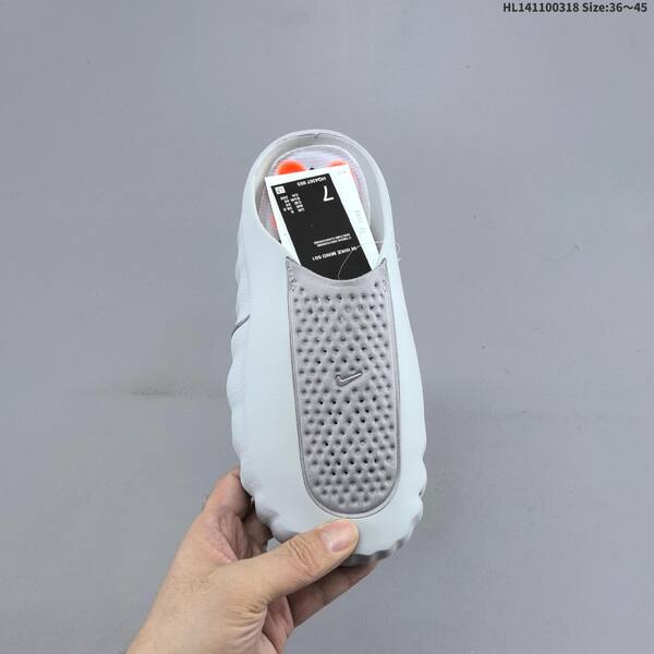 Nike Mind 001 light grey silver EU 36-45 slides