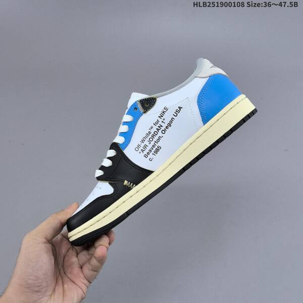 Nike Air Jordan 1 Low x Travis Scott Reverse Mocha white/black/blue/beige 36~47.5 casual