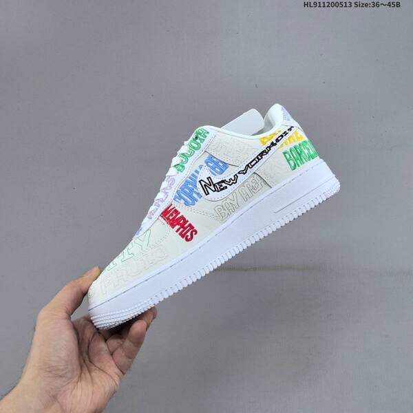 Nike Air Force 1 07 LV8 white multicolor EU 36-45 sneaker