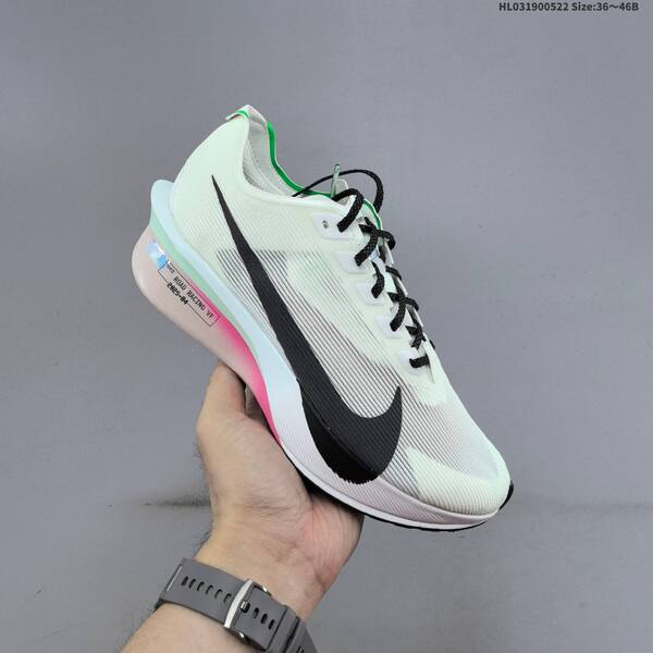 Nike ZoomX Vaporfly NEXT 4 Vaporweave white black pink green EU 36-46 running shoe