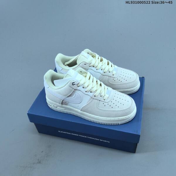 Nike Air Force 1 Low tan beige green orange white EU 36-45 sneaker