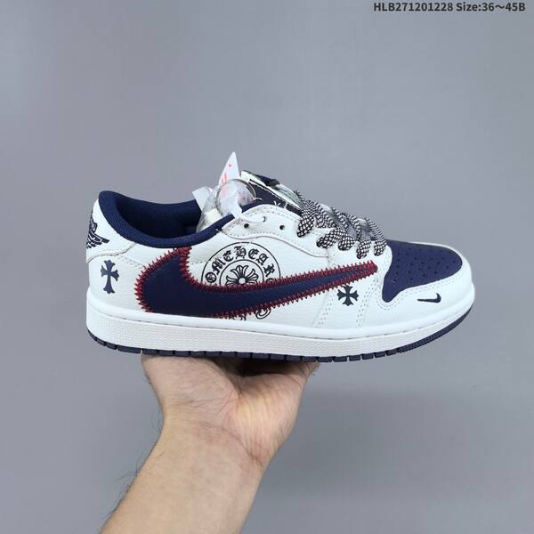 Jordan Air Jordan 1 Low light grey/grey/black EU 36-45 lifestyle
