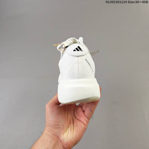 Adidas Adizero Evo SL White Black Off White EU 36-45 Running Shoe - Unisex (BS-65475)