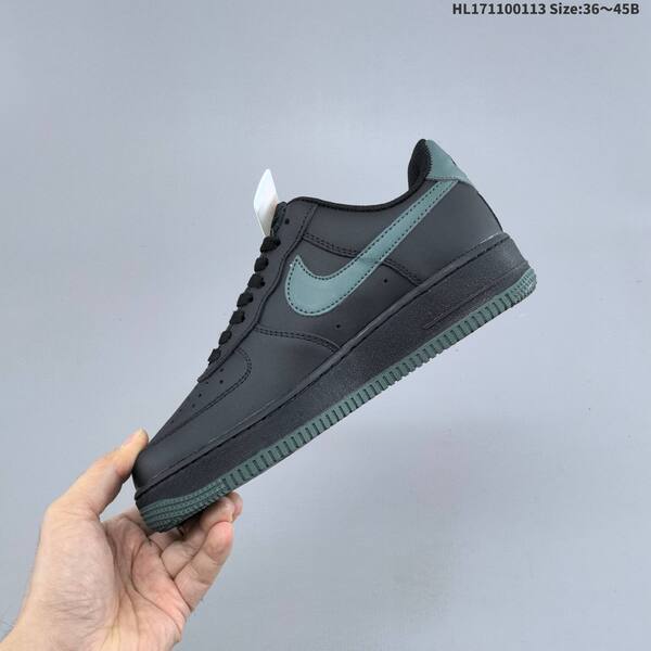 Nike Air Force 1 07 FJ4146-004 Black Dark Green Red EU 36-45 sneaker