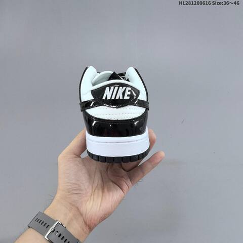 Nike SB Dunk Low Pro Black White EU 36-46 Skate Shoe - Unisex (BS-59915)