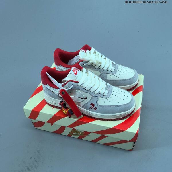 Nike Air Force 1 07 LV8 JJ2508 sail navy red white black EU 36-45 sneaker