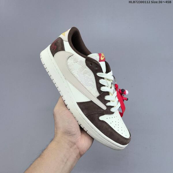 Jordan Air Jordan 1 Low x Travis Scott black/yellow/white and brown/white EU 36-45 casual