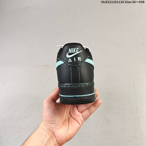 Nike Air Force 1 07 Black Blue EU 36-45 Sneaker - Unisex (BS-62988)