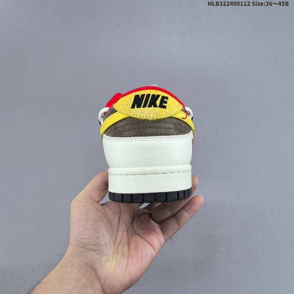 Nike Dunk SB Low white red yellow black brown EU 36-45 skate shoe