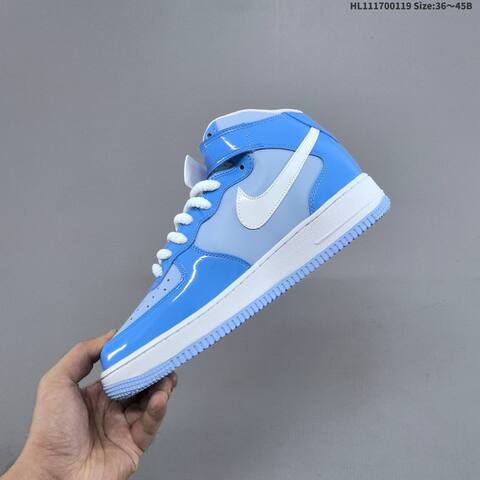Nike Air Force 1 Mid 07 Blue White Light Blue EU 36-45 Sneaker - Unisex (BS-61890)