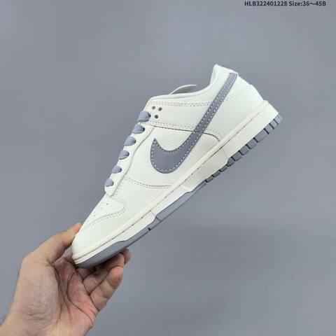 Nike Dunk SB Low Off White Grey Gold EU 36-45 Skate Shoe - Unisex (BS-62370)