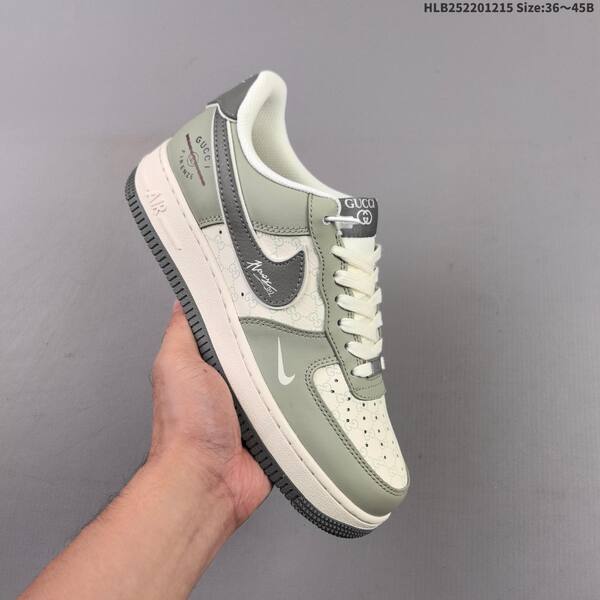 Nike Air Force 1 07 LV8 light grey white dark grey EU 36-45 skate shoe
